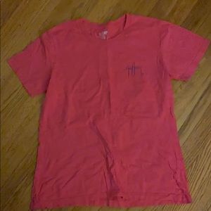 pink guy harvey tshirt